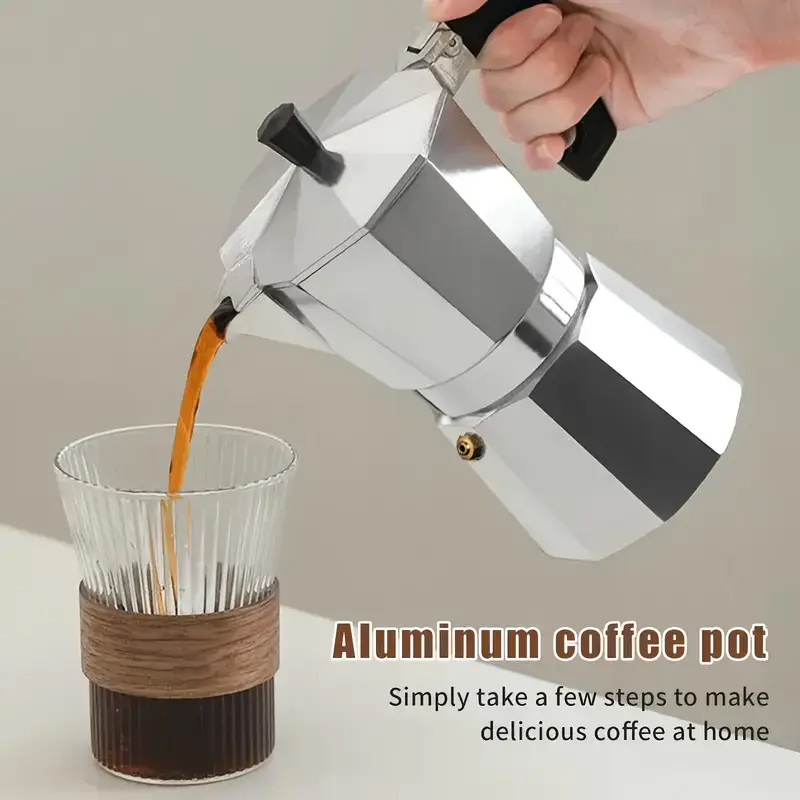 Coffee Equipment Tools - Classic Aluminum Moka Pot 50-300ML Household