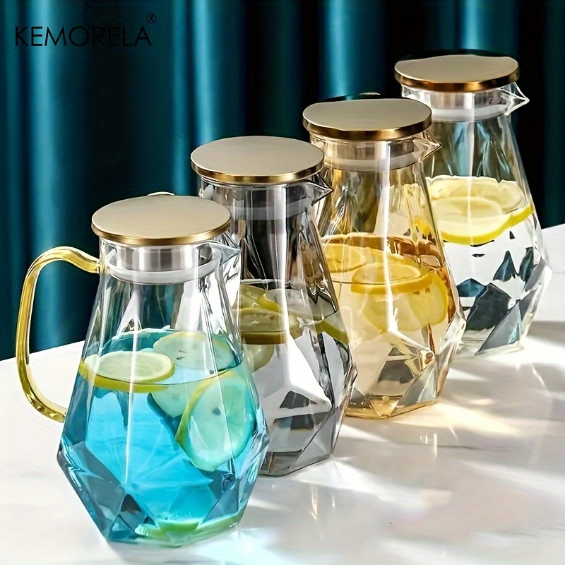 1PCS Diamond Texture Glass Tea - đánh giá và giá Coffee Equipment Home