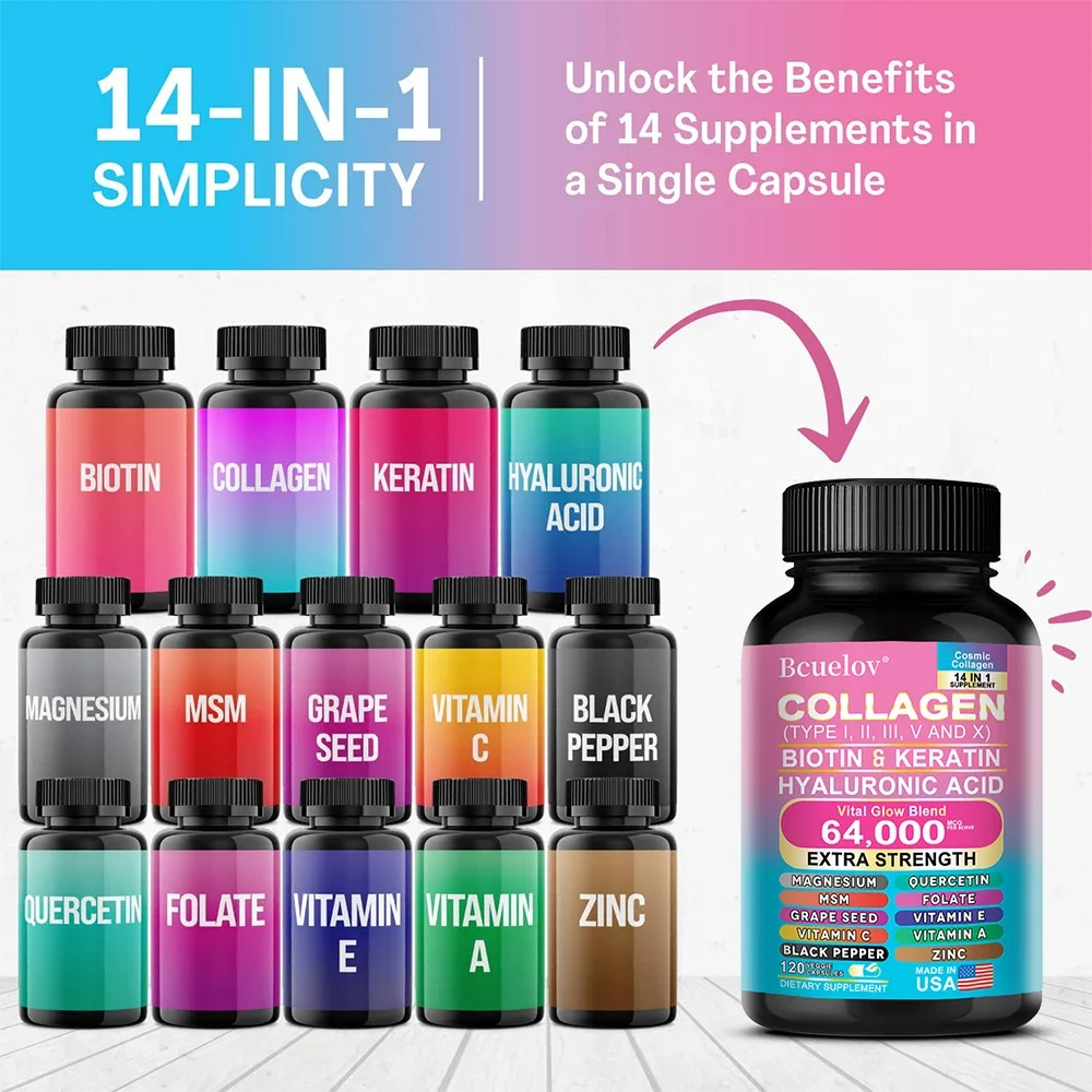 Collagen Capsules Biotin Kerat - đánh giá và giá Coffee X