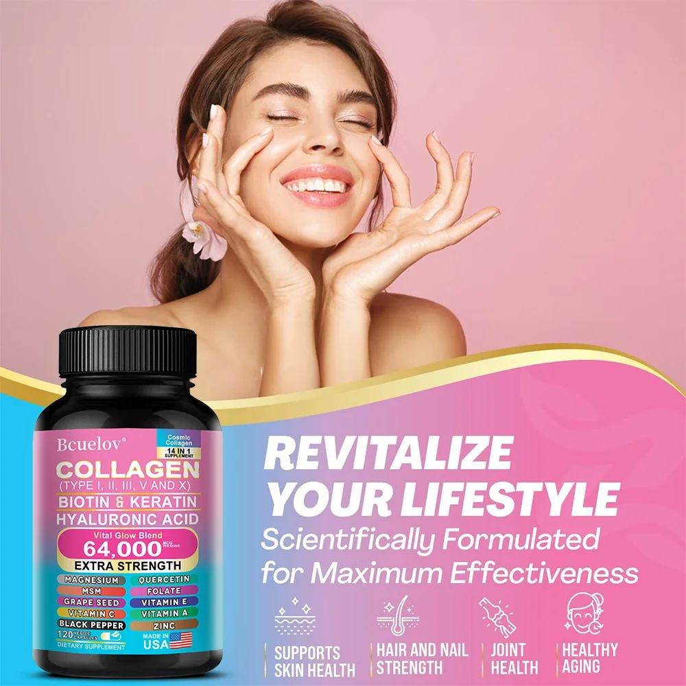 Collagen Capsules Biotin Kerat - đánh giá và giá Coffee X