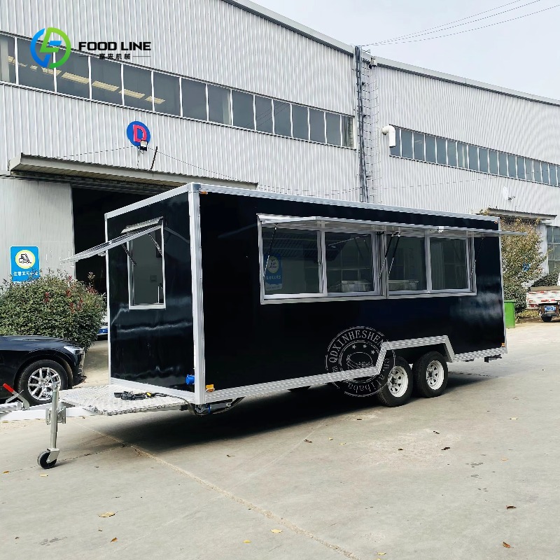 New Mobile Coffee Trailer Food - đánh giá và giá Coffee Van Equipment