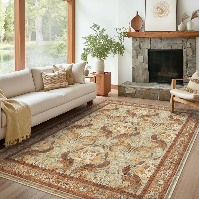 Vintage Floral Rug Carpet for  - đánh giá và giá Vintage Coffee Equipment