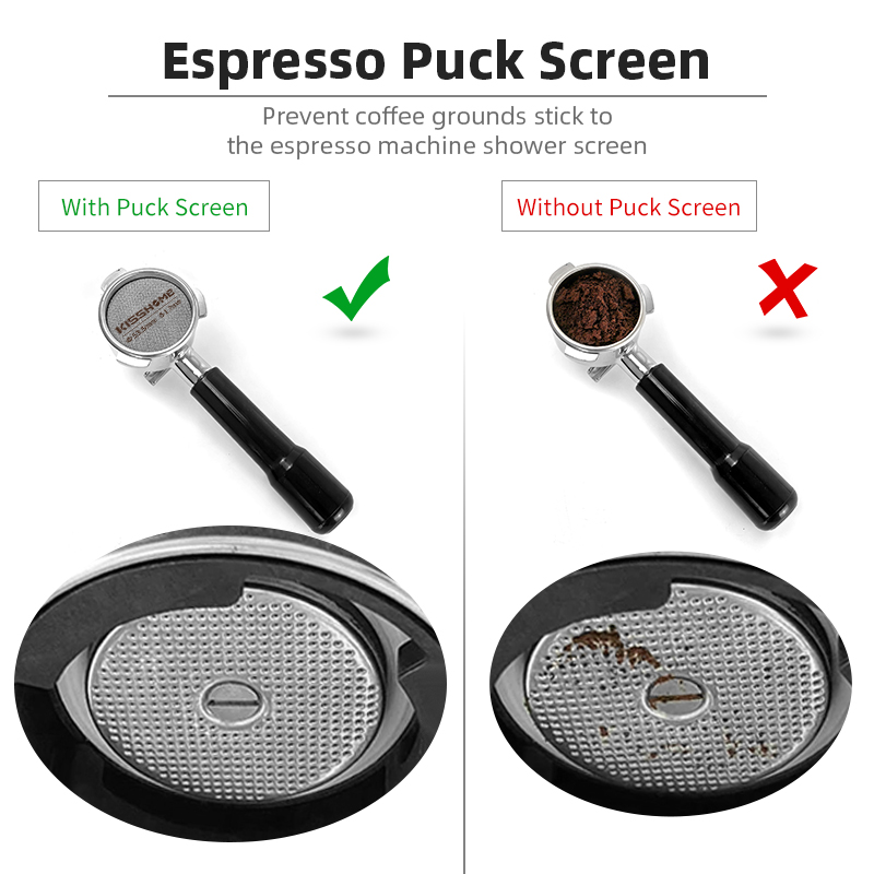 Coffee Puck Screen 51mm 53.5mm - đánh giá và giá Hero Coffee Equipment