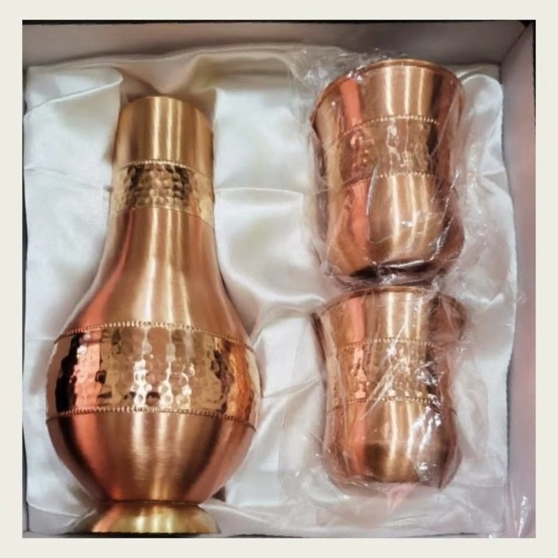 1500ML Smooth Copper Water Jug - đánh giá và giá Vintage Coffee Equipment