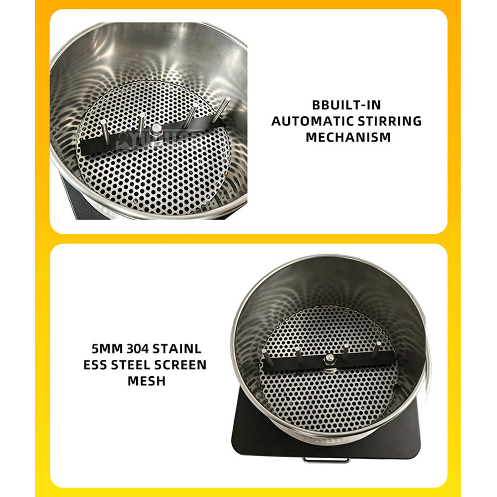 1000g Square Rotating Cooling  - đánh giá và giá Coffee Equipment Home