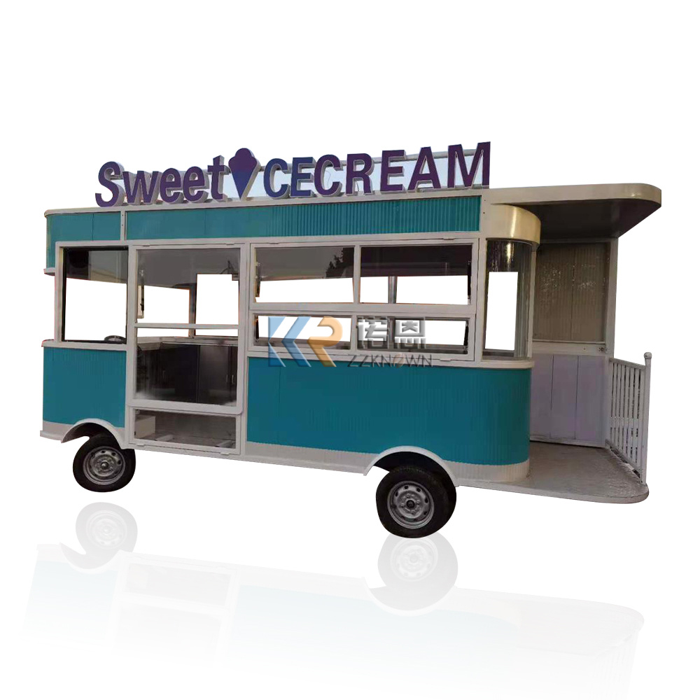 In Stock 5M Mobile Food Truck  - đánh giá và giá Coffee Van Equipment